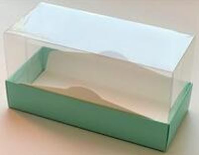 Упаковка для кекса ПРЕМИУМ с прозрачной крышкой, ТИФФАНИ, 180*80*90мм, шт