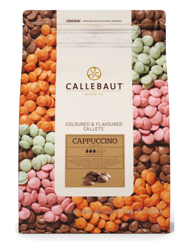 Шоколад Капучино Callebaut, 100гр Бельгия, упак