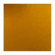 Подложка картонная усиленная Золото/жемчуг 10*10 см, 1,5 мм