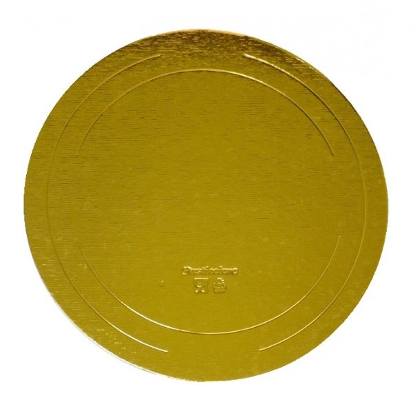 Диск картонный усиленный Золото d 32 см, 0,25 см