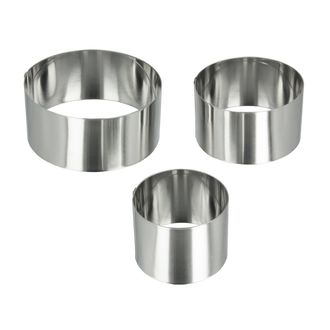 Форма "Кольцо"(метал. нержав. сталь) d-10см h-2,5см