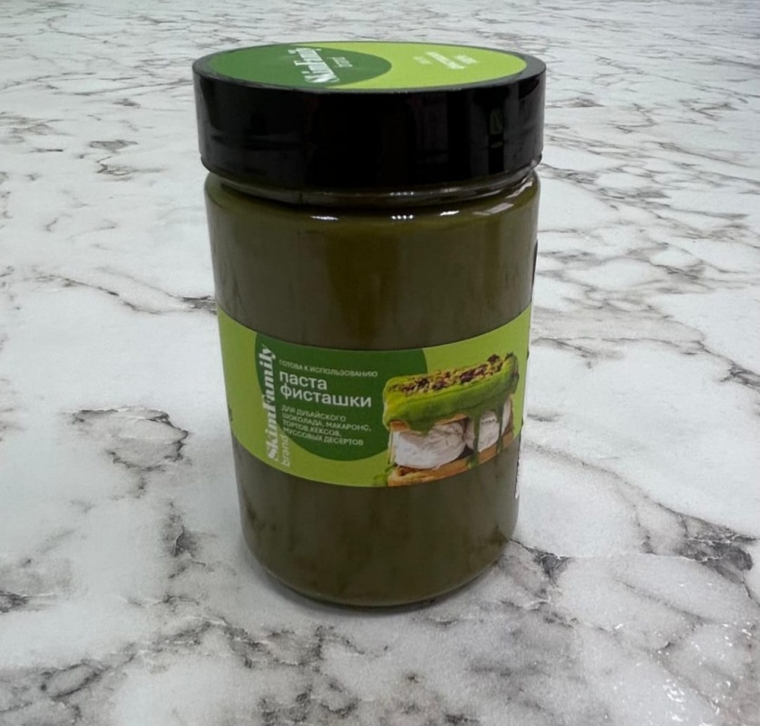 Фисташковая паста Натуральная 100% Skim Family, 250гр, шт