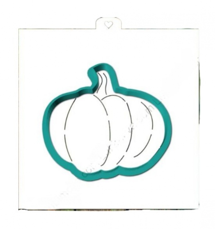Трафарет пластик "Тыква 2", шт
