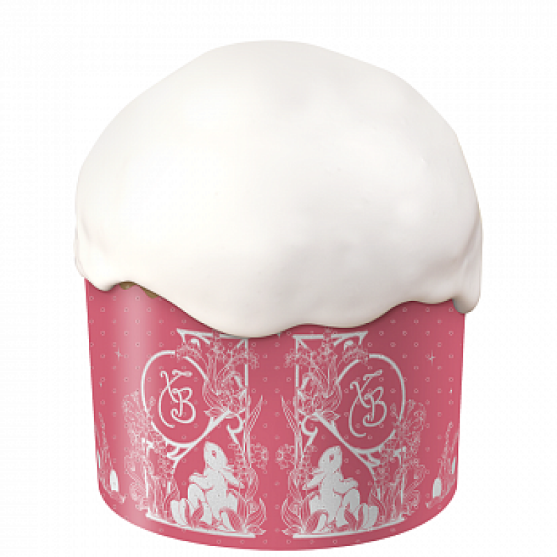 Форма бумажная для кулича рис."ЗАЙЧАТА" 124*100