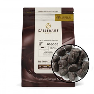 Шоколад Горький 70,5% 70-30-38NV-595, 200гр упак, Callebaut Бельгия