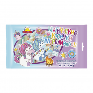 Маршмеллоу Guandy Волшебная страна магические косички 200гр, шт