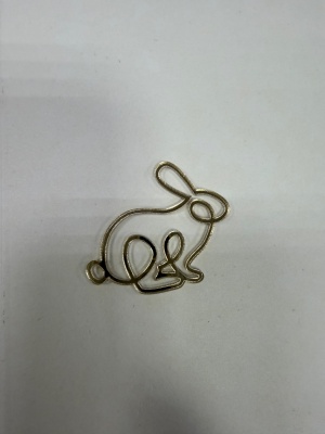 Топпер "Кролик одной линией", шт