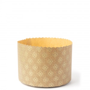 Форма бумажная для кулича ПРЕМИУМ 110*85мм, шт