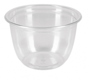 Креманка PET СП-95, d-94,8мм h-65,5мм, 250мл прозрачный, шт