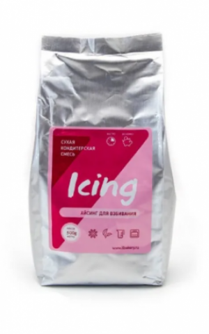 Сухая смесь для айсинга Глазурь "IL-Айсинг",0,5 кг,упак