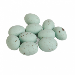 Драже "Яйца бирюзовые матовые в крапинку" 500гр, упак