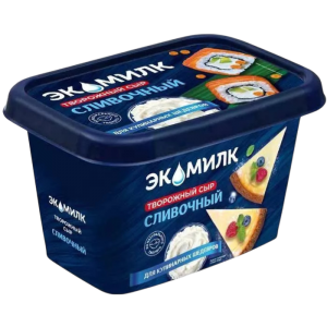 Сыр сливочно-творожный "Экомилк" 60%, 350гр, упак