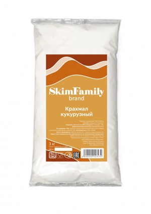 Крахмал Кукурузный "Skim Family" 3кг, упак