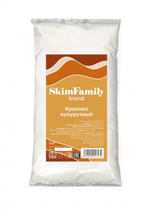 Крахмал Кукурузный "Skim Family" 1кг, упак