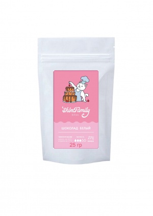 Шоколад Белый SkimFamily Bliss 27%, 25гр, упак (мини версия)