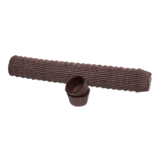 Капсула круг (коричнев) ТАРТАЛЕТКА "4D"d35 h-30мм*.100 шт