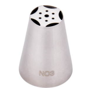 Насадка на конд. мешок "Тюльпан №3" 5 лепестков, 4,2*3,6*2,5, 1шт