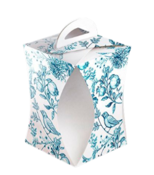 Коробка для кулича ФАРФОР d124мм, шт