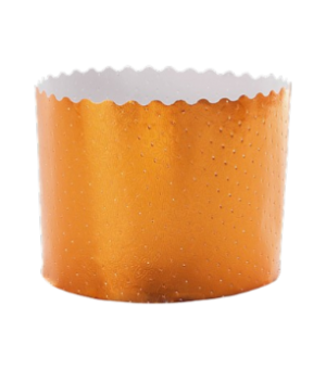 Форма бумажная для кулича рис."ОРАНЖЕВАЯ", 110*85мм, шт