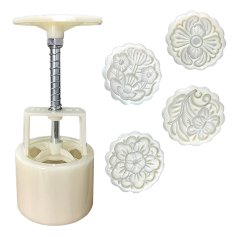 Плунжеры для мункейков Цветы (набор 4 шт, 5,6 см)