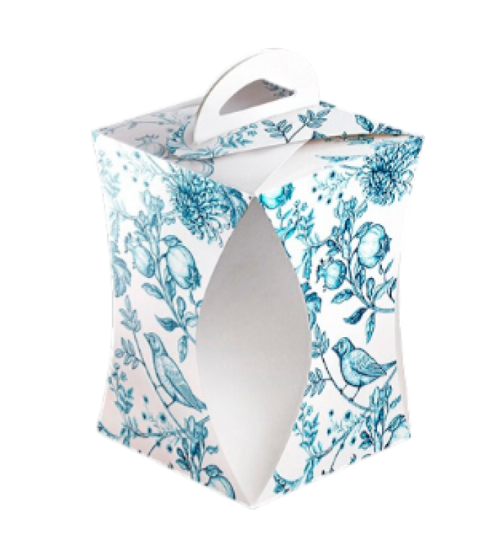 Коробка для кулича ФАРФОР d90мм, шт