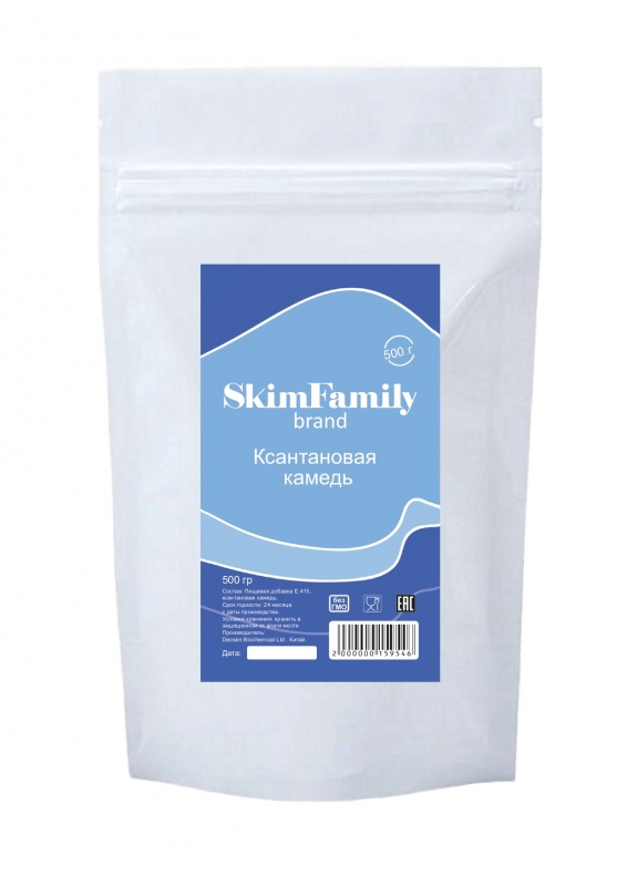 Ксантановая камедь SkimFamily 500 гр , упак