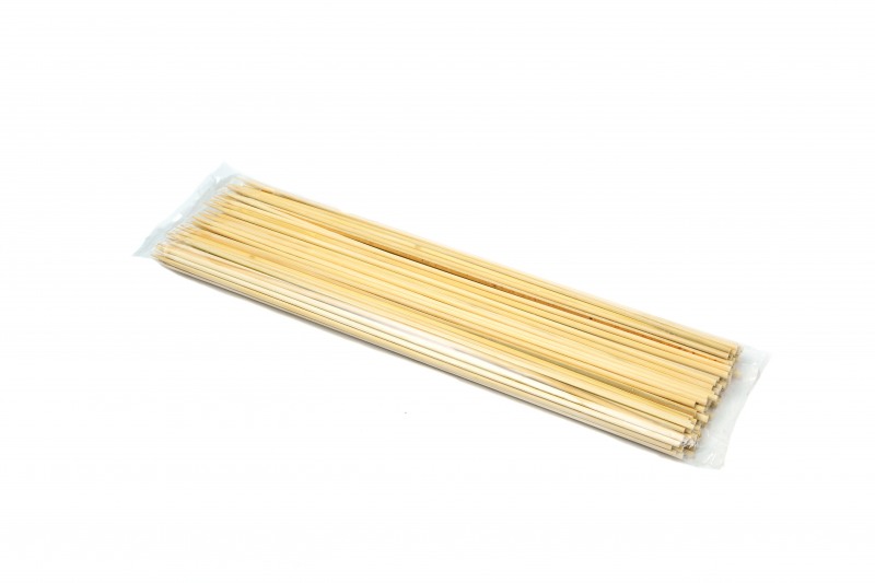 Палочка бамбук, деревянная, 2,5*250мм 100 штук, упак