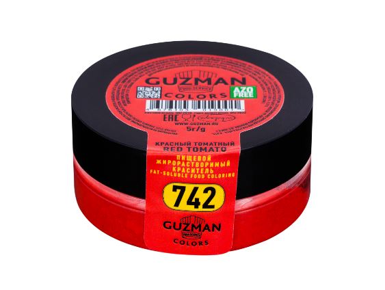 Краситель жирорастворимый GUZMAN 742 Красный Томат, 5гр, шт