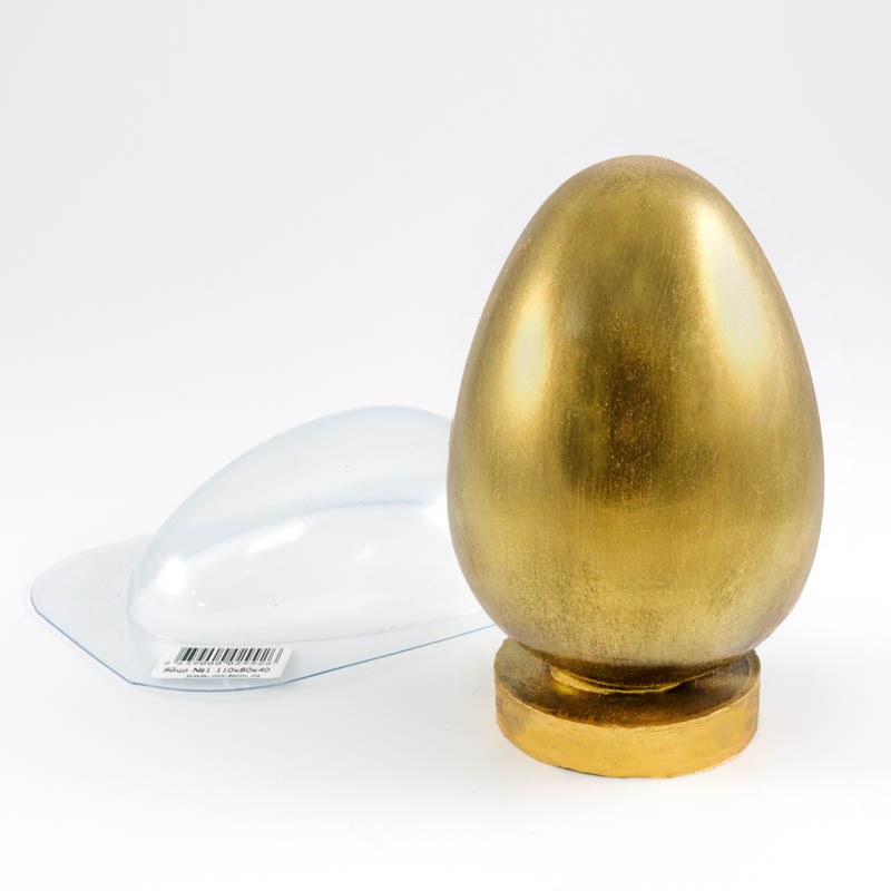 Форма пластиковая "Яйцо №1" 110х80х40мм