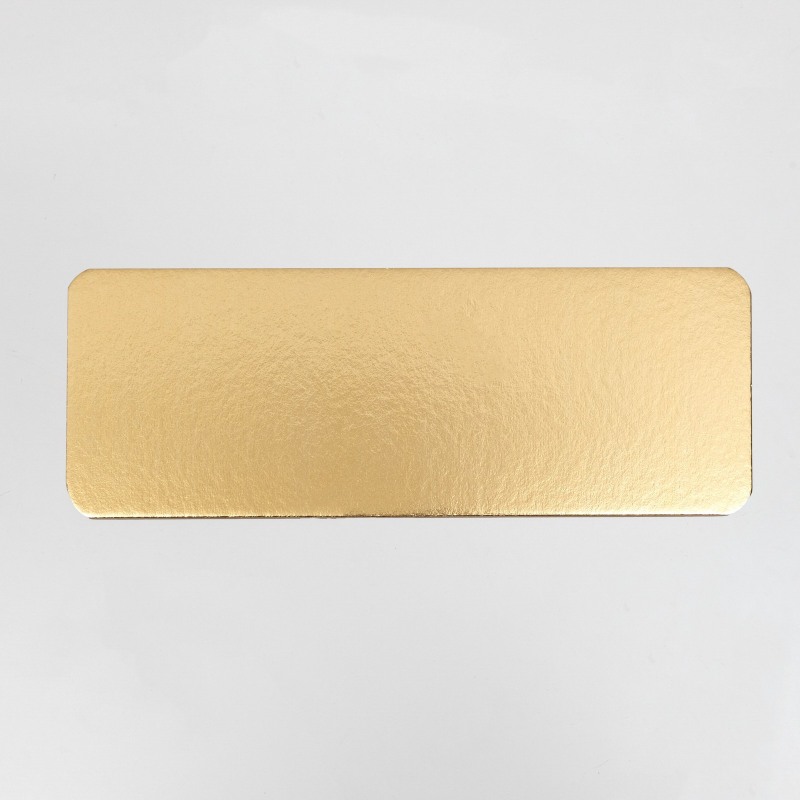 Подложка картонная усиленная для Рулета Золото/жемчуг 30*11 см, 0,32 см