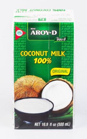 Кокосовое молоко Aroy-D 60%, 500мл, упак