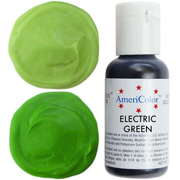 Краситель гелевый ELECTRIC GREEN / 128 г