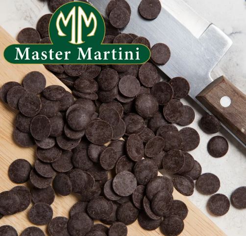 Шоколад темный "Гурман Дарк Баттонс 54" 32/34, 1 кг/пакет, Мастер Мартини