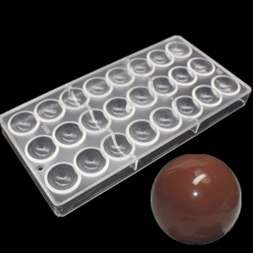 Форма SP1217 для конфет ПРАЛИНЕ ПОЛУСФЕРА 24 ячейки по 5 г