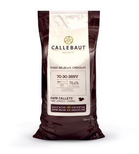 Шоколад Горький 70,5% 70-30-38NV-595, 200гр упак, Callebaut Бельгия