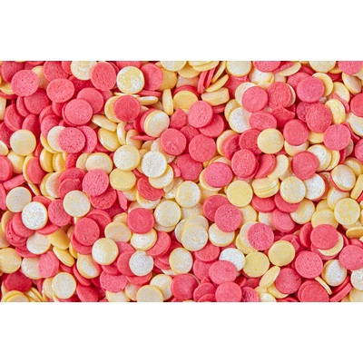 Посыпки сахарные микс "Конфетти красно-золотое", 75гр, упак