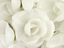 Вафельные Розы большие сложные БЕЛЫЕ, 28шт