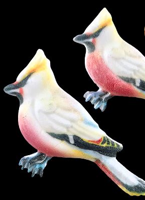 Сахарные фигурки Птички (2шт x 60, 42x20мм/50x30мм), набор