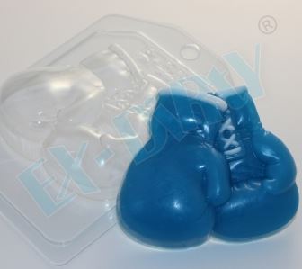 Форма пластиковая "Боксерские перчатки",1 шт