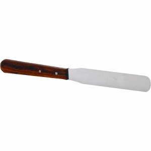Лопатка-палетка прямая (метал с деревянной ручкой) l-20*3,5см