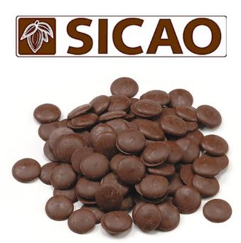 Шоколад Темный , 0,100кг.Sicao, Бельгия,упак