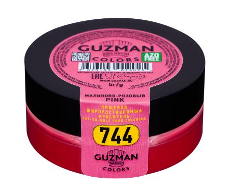 Краситель жирорастворимый GUZMAN 744 Малиново-Розовый, 5гр, шт