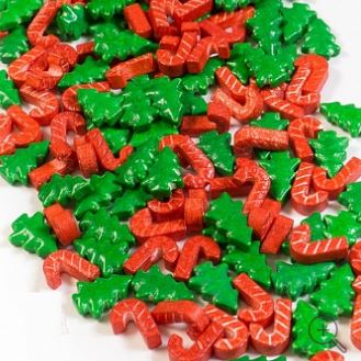 Посыпка сахарная MIXIE "Рождество", 50гр, 1 упак